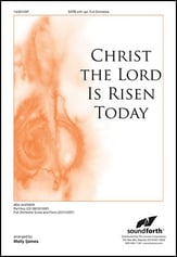 Christ the Lord Is Risen Today SATB choral sheet music cover